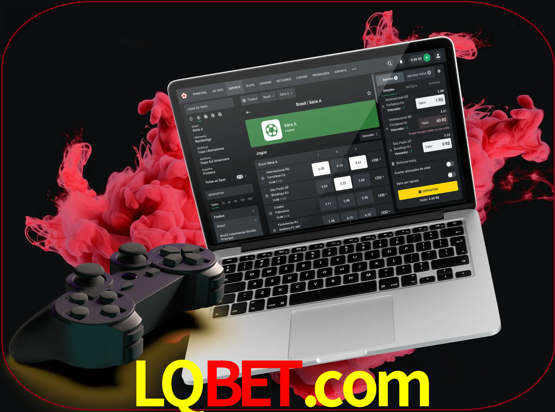 Visite a secção especial de jogos de vídeo em lqbet para descobrir em que jogos pode apostar e ganhar muito dinheiro.