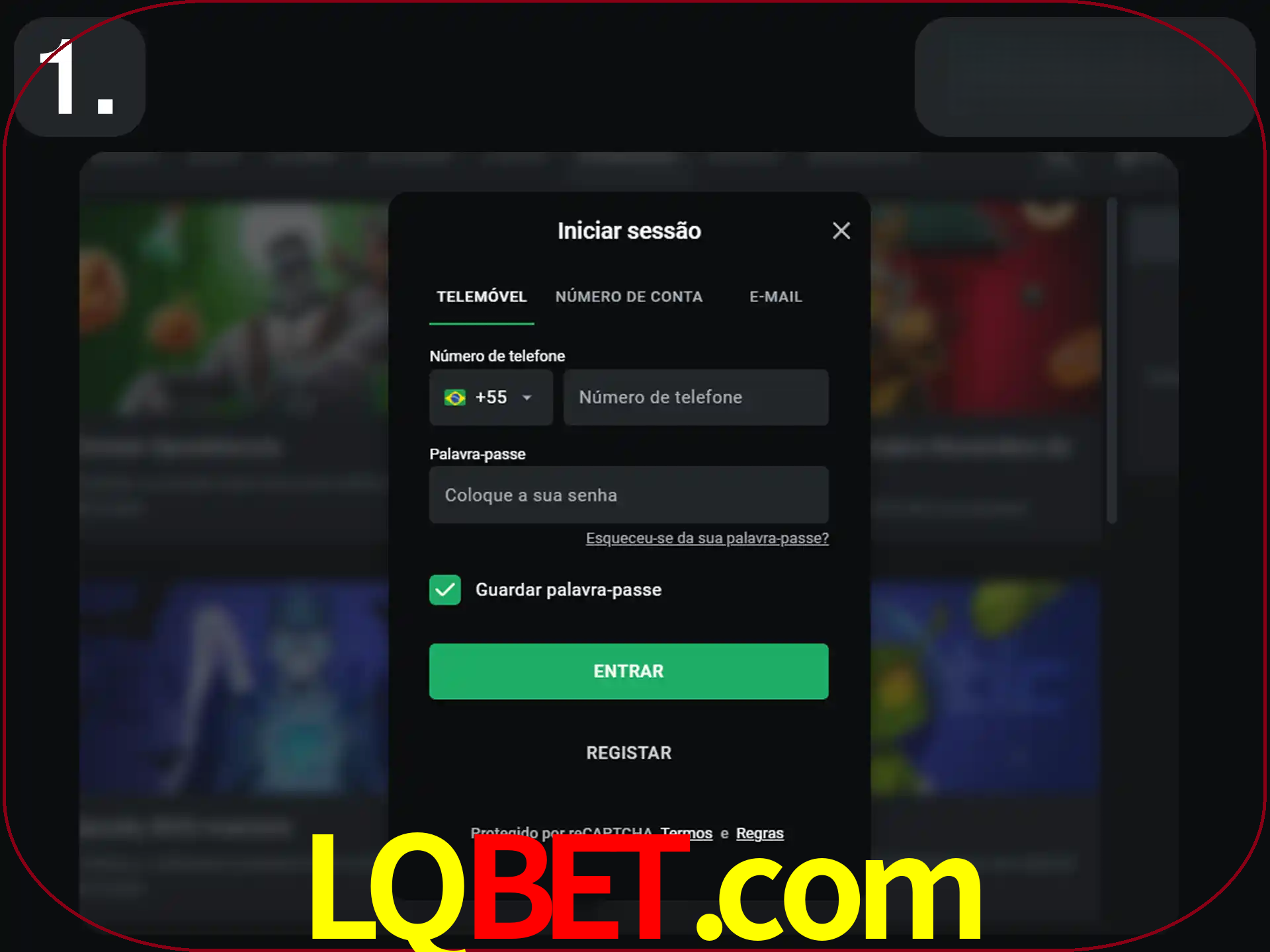 Acesse o site.